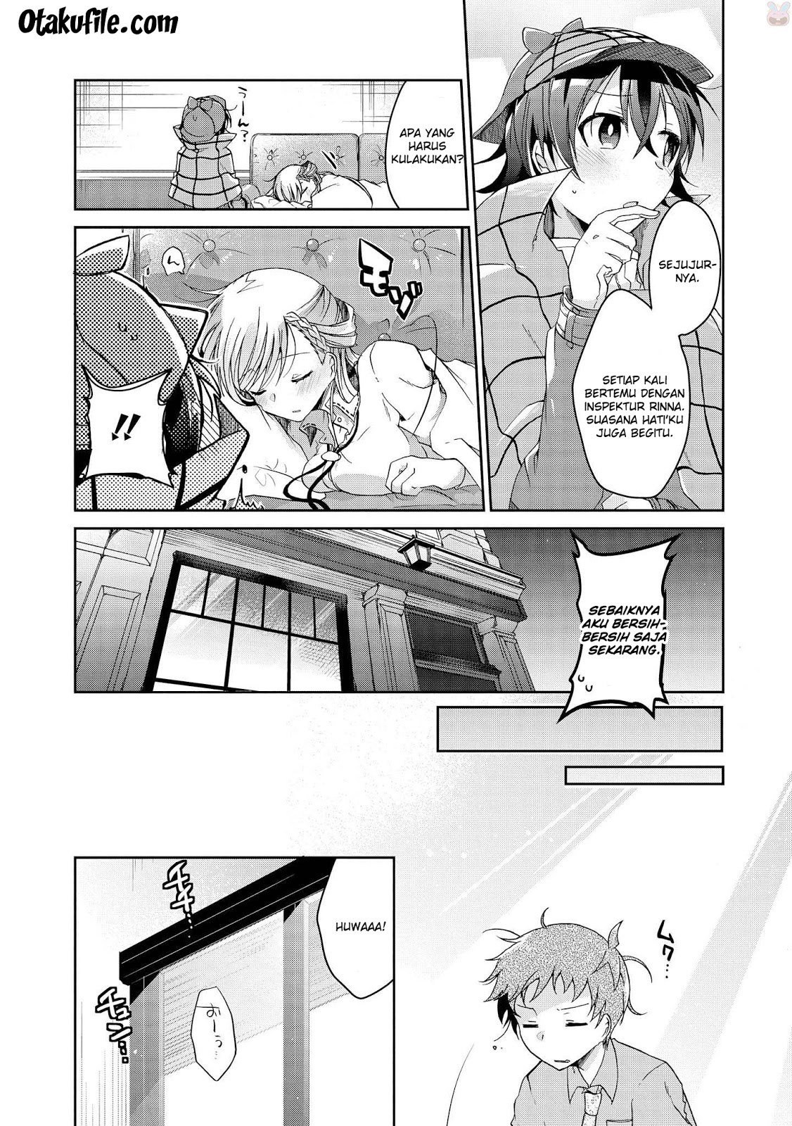 Rinna Keibu wa Iki ga dekinai Chapter 06 Gambar 32