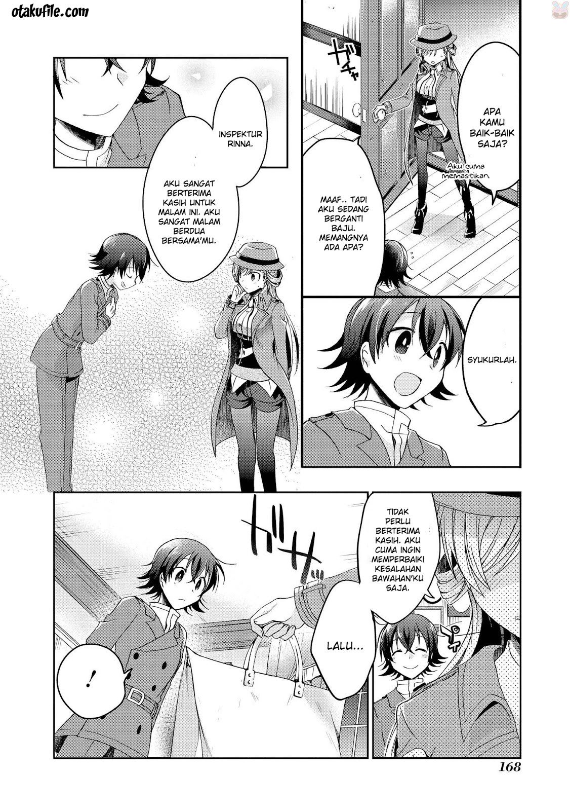 Rinna Keibu wa Iki ga dekinai Chapter 05 Gambar 29