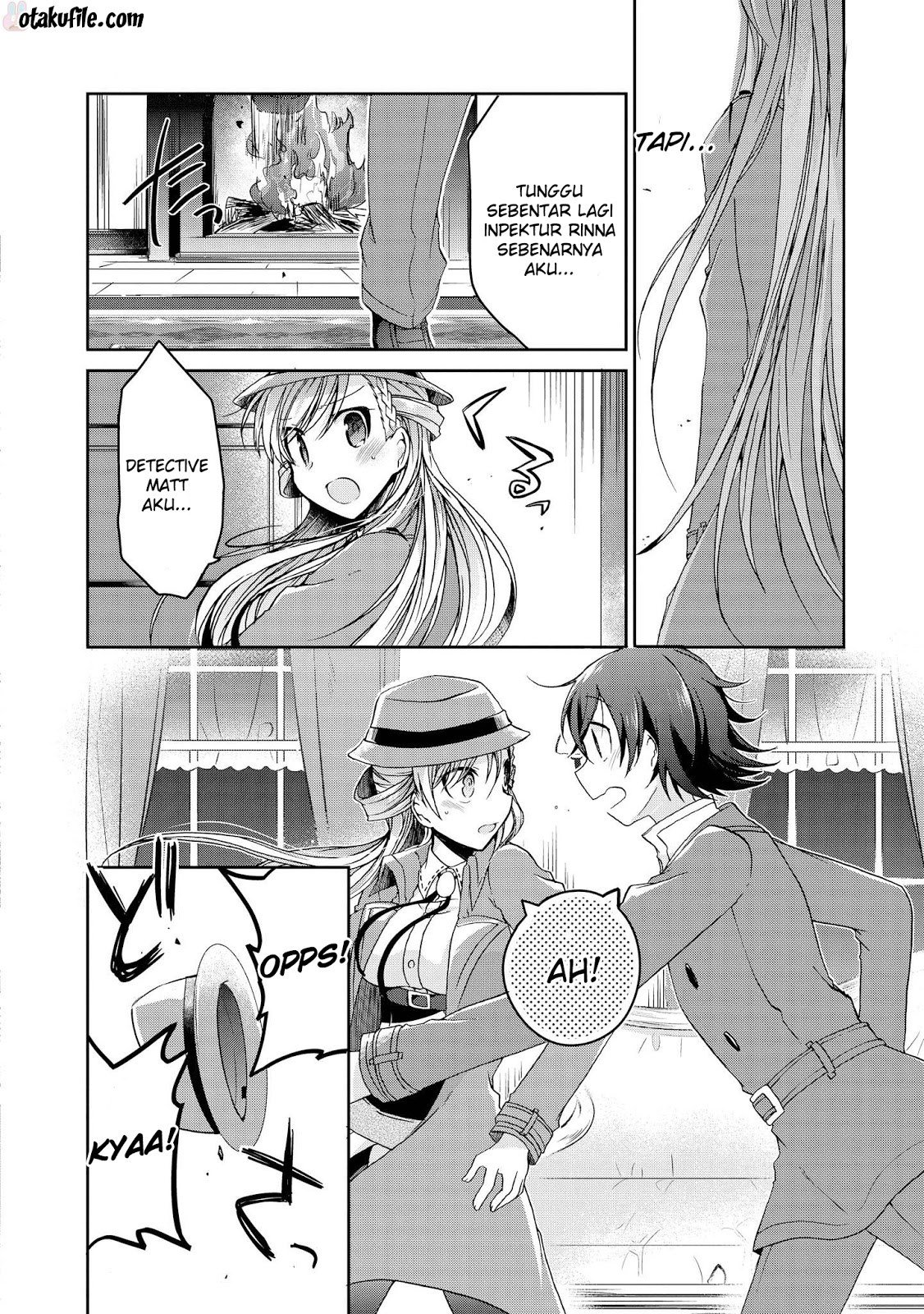Rinna Keibu wa Iki ga dekinai Chapter 05 Gambar 31