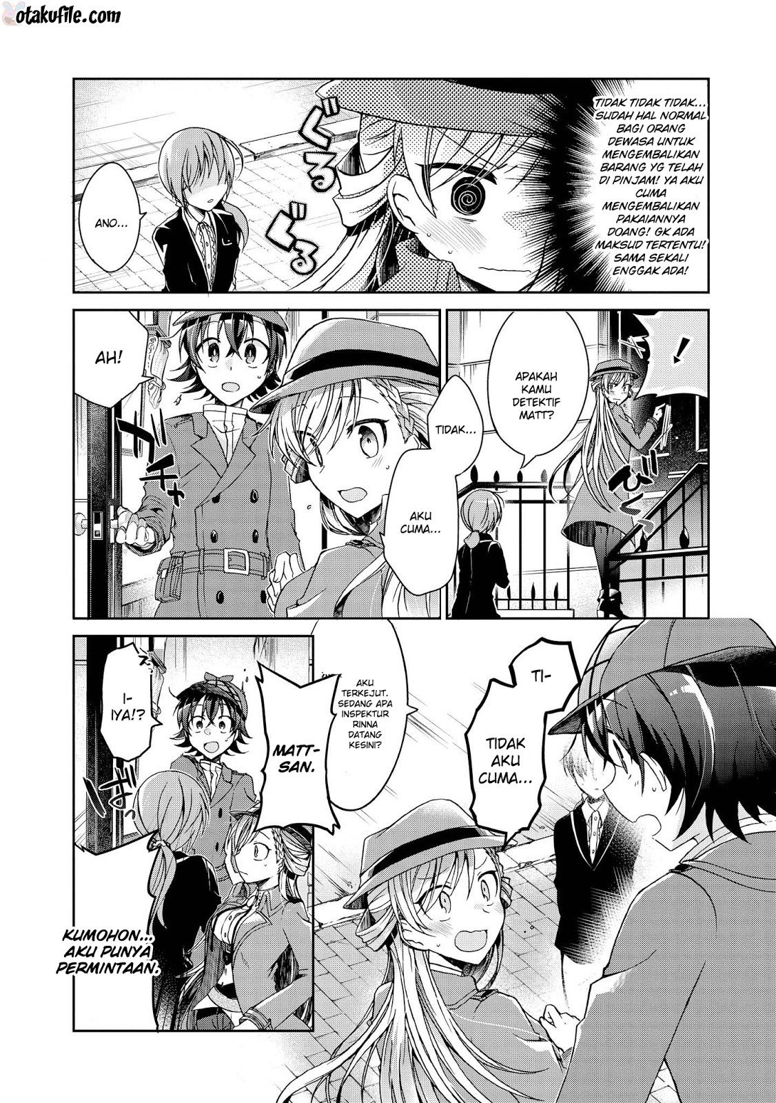 Rinna Keibu wa Iki ga dekinai Chapter 05 Gambar 5