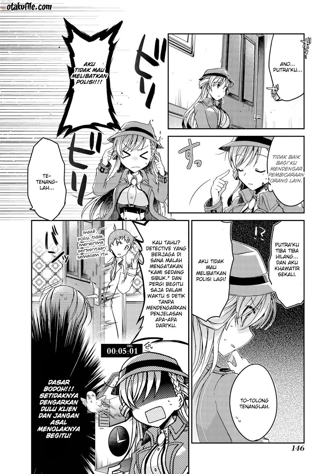 Rinna Keibu wa Iki ga dekinai Chapter 05 Gambar 7