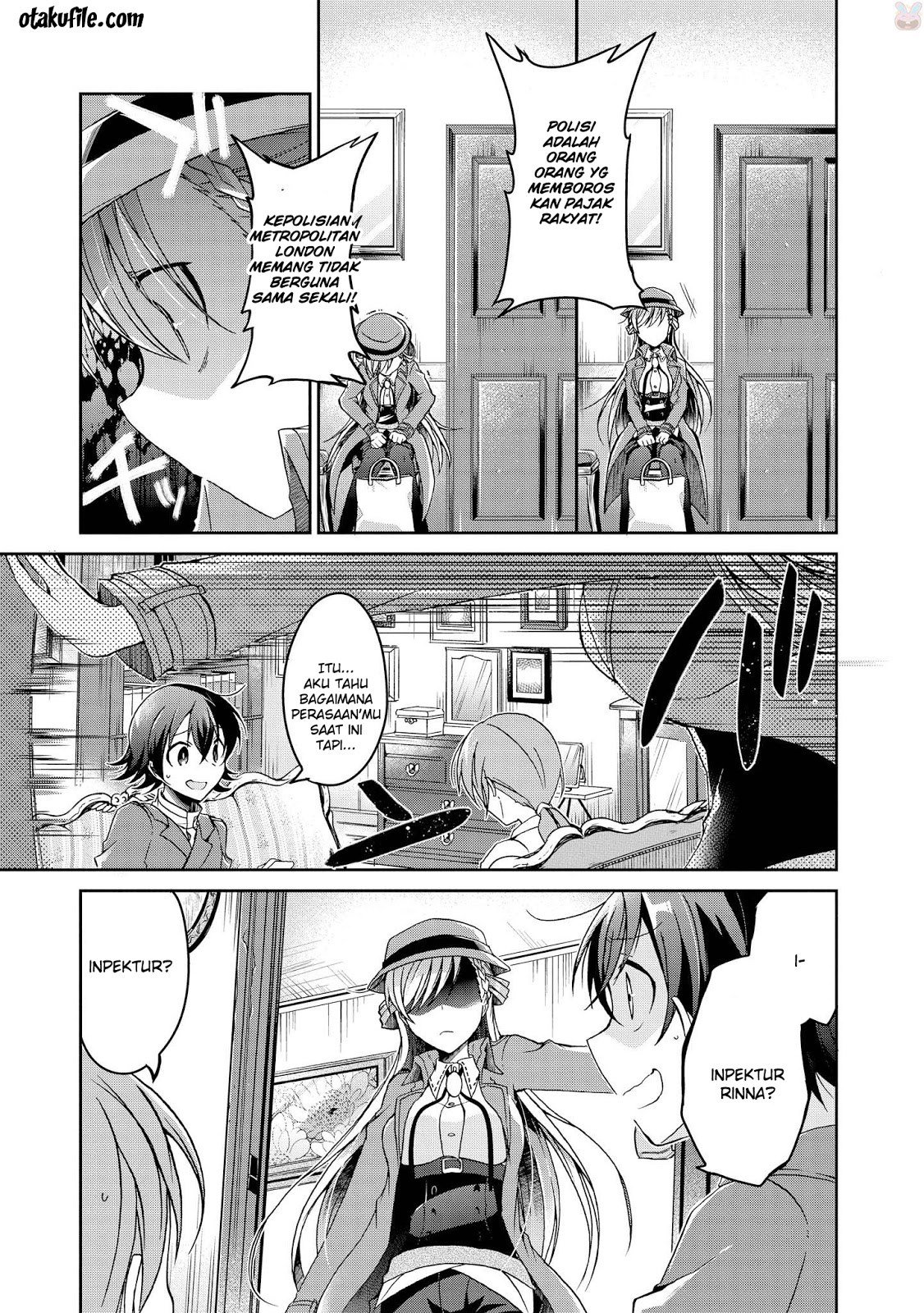 Rinna Keibu wa Iki ga dekinai Chapter 05 Gambar 8