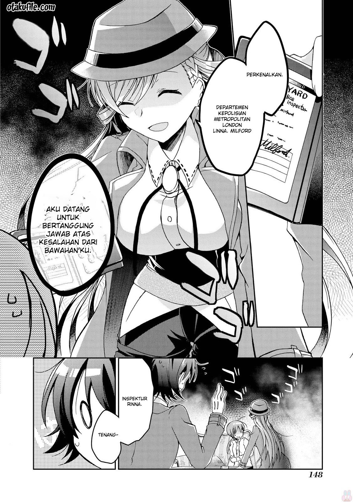 Rinna Keibu wa Iki ga dekinai Chapter 05 Gambar 9