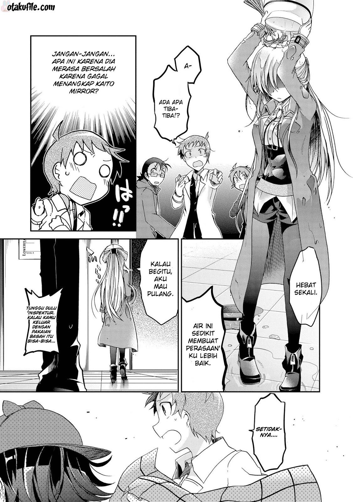 Rinna Keibu wa Iki ga dekinai Chapter 04 Gambar 37