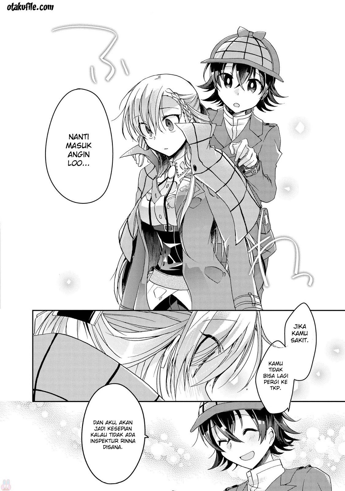 Rinna Keibu wa Iki ga dekinai Chapter 04 Gambar 38