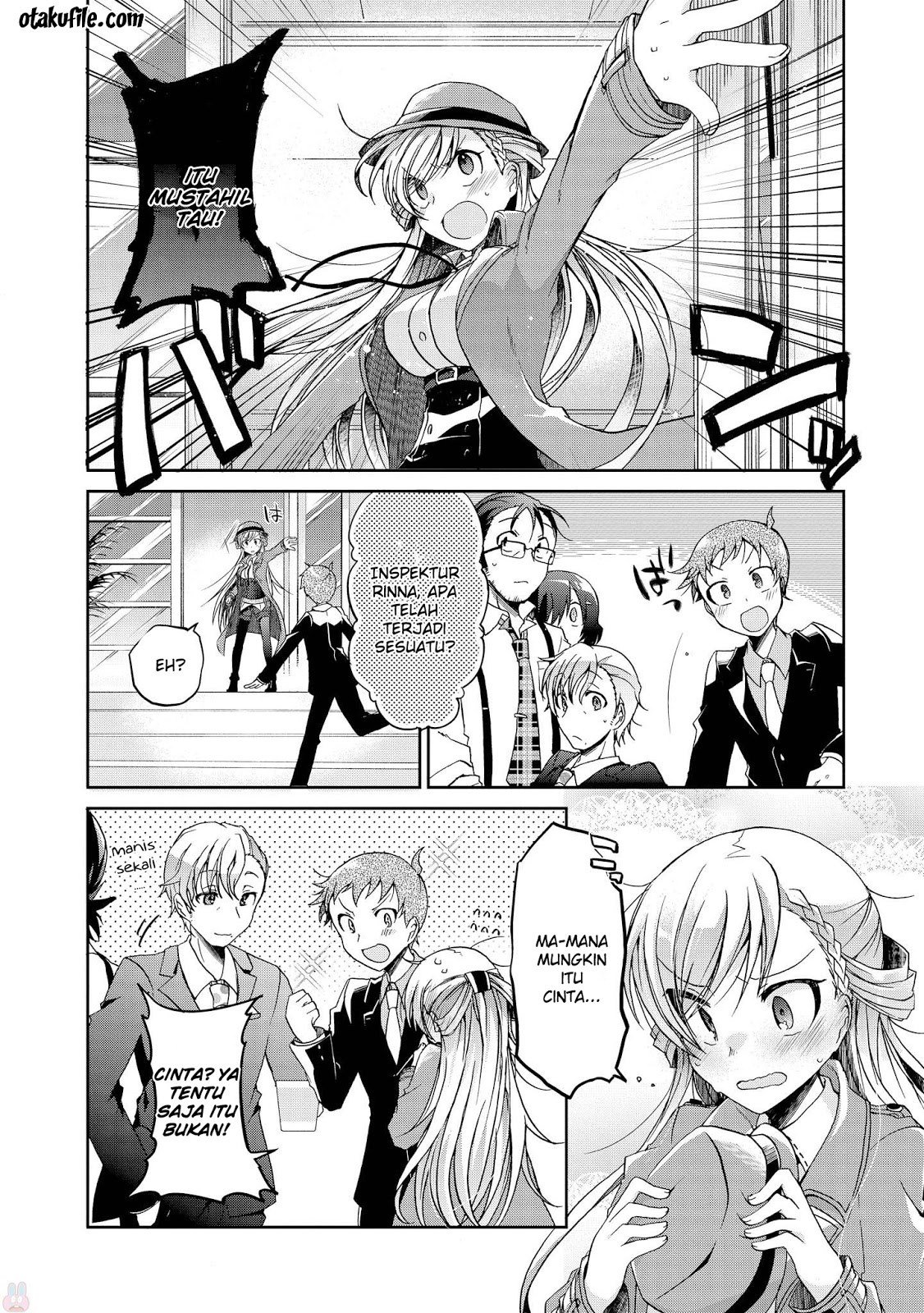 Rinna Keibu wa Iki ga dekinai Chapter 04 Gambar 8