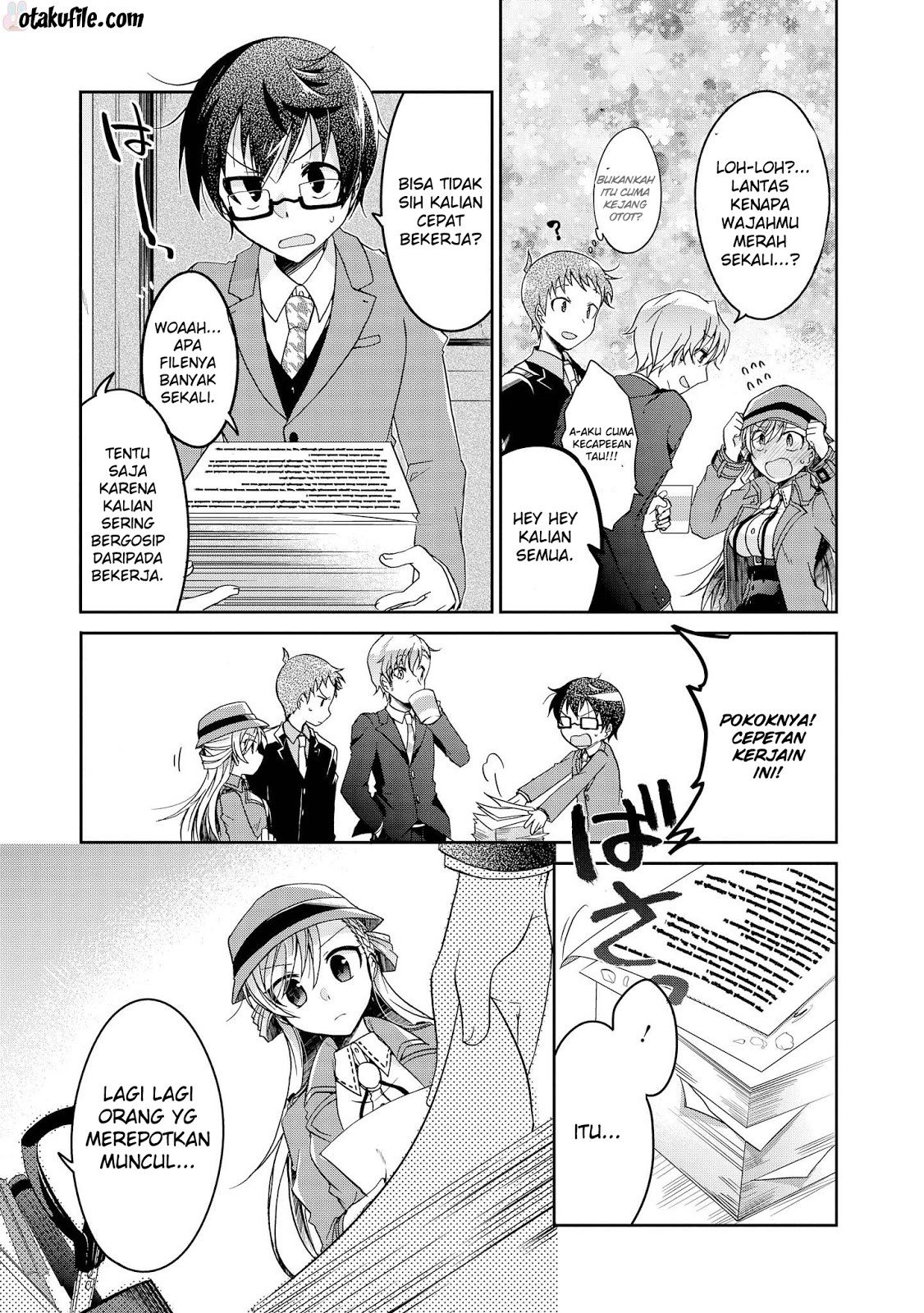 Rinna Keibu wa Iki ga dekinai Chapter 04 Gambar 9