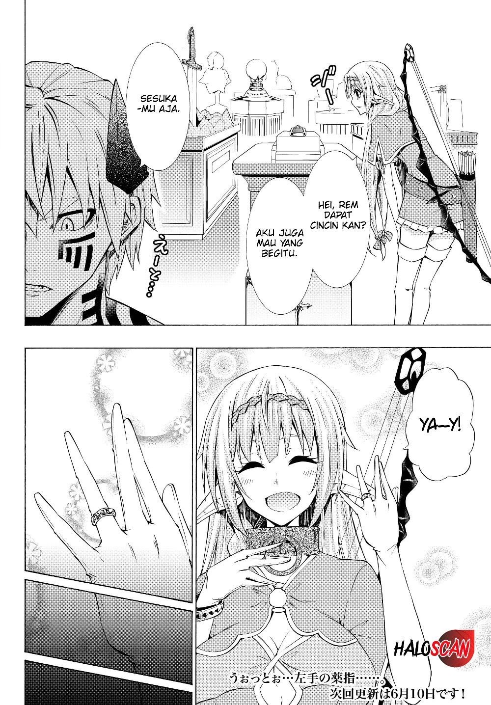 Isekai Maou to Shoukan Shoujo no Dorei Majutsu Chapter 58.1 Gambar 19