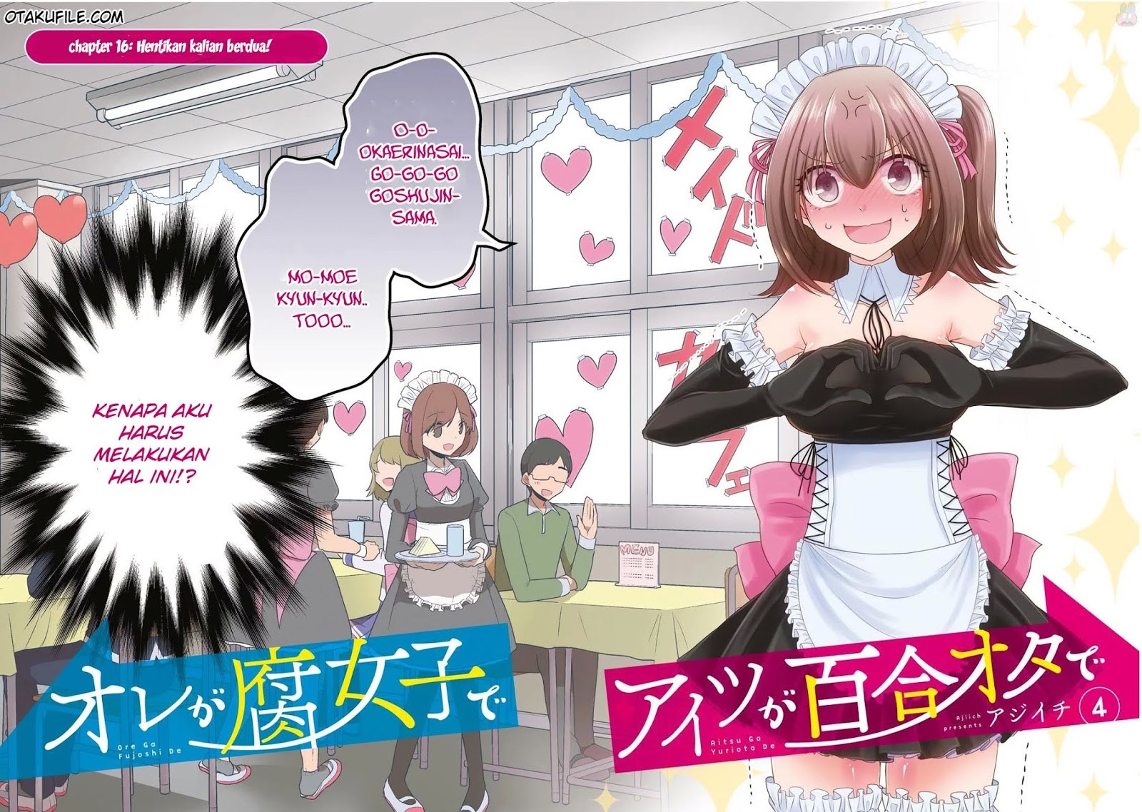 Ore ga Fujoshi de Aitsu ga Yuri-ota de Chapter 18 Gambar 3