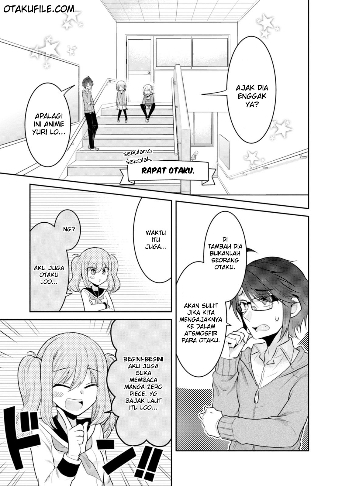 Ore ga Fujoshi de Aitsu ga Yuri-ota de Chapter 14 Gambar 10