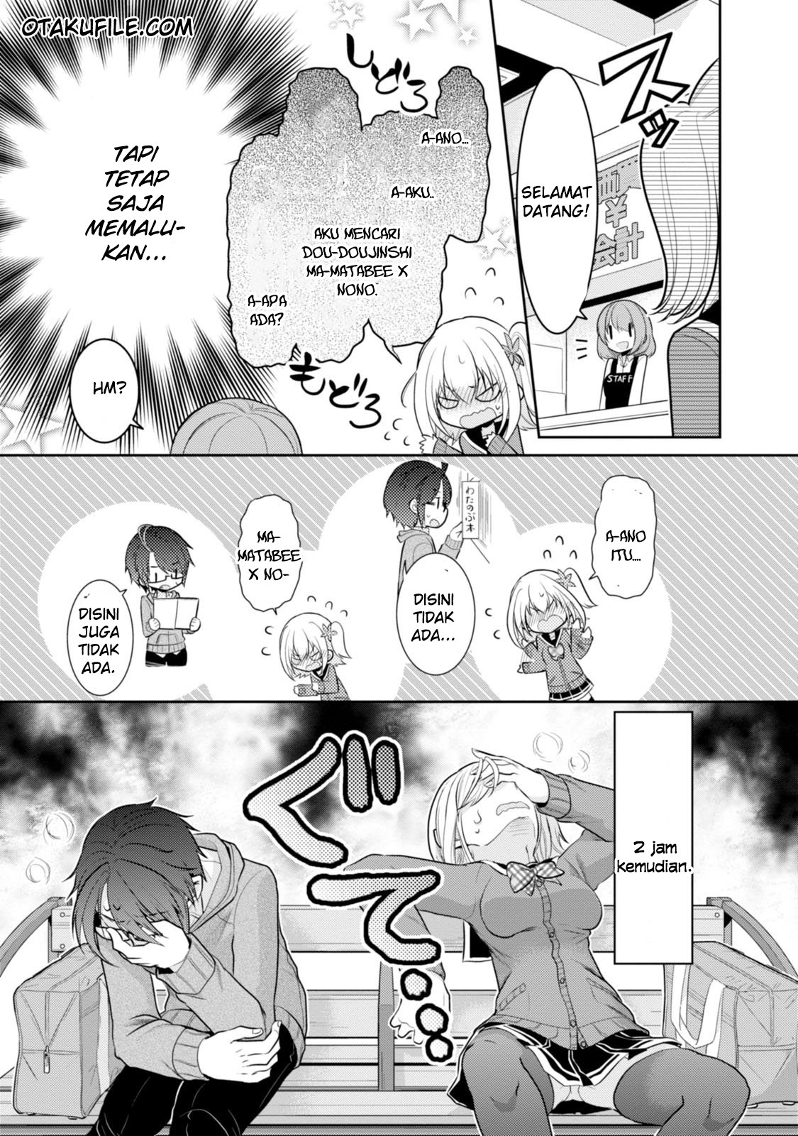 Ore ga Fujoshi de Aitsu ga Yuri-ota de Chapter 13 Gambar 21