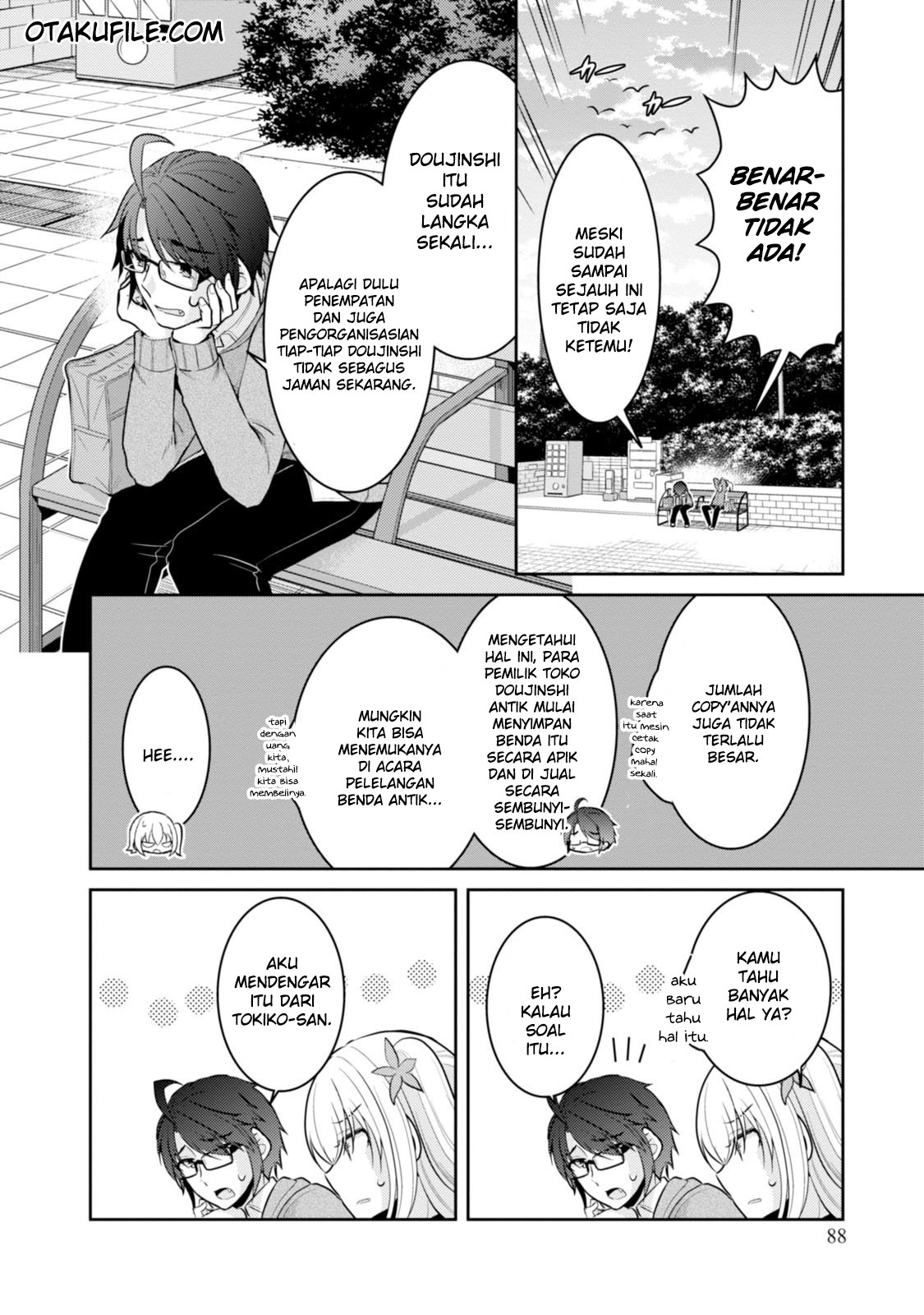 Ore ga Fujoshi de Aitsu ga Yuri-ota de Chapter 13 Gambar 22