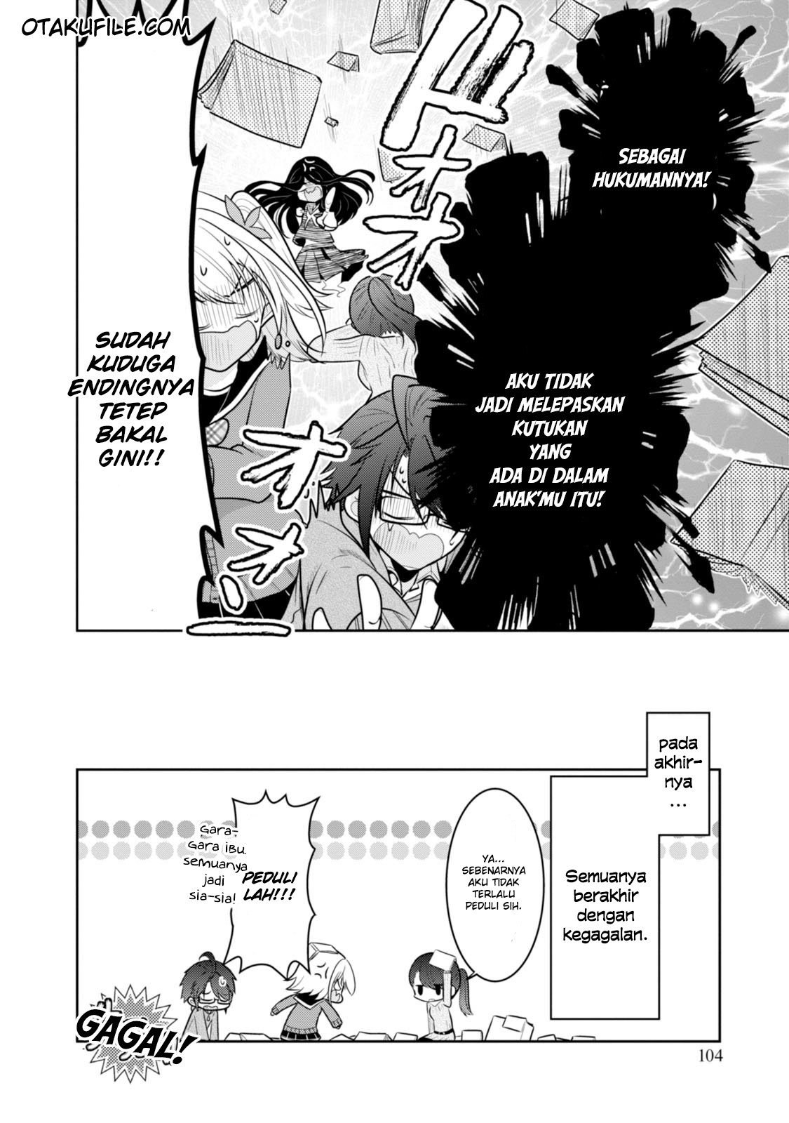 Ore ga Fujoshi de Aitsu ga Yuri-ota de Chapter 13 Gambar 38