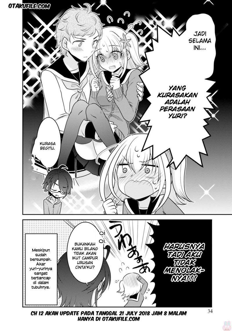 Ore ga Fujoshi de Aitsu ga Yuri-ota de Chapter 11 Gambar 36