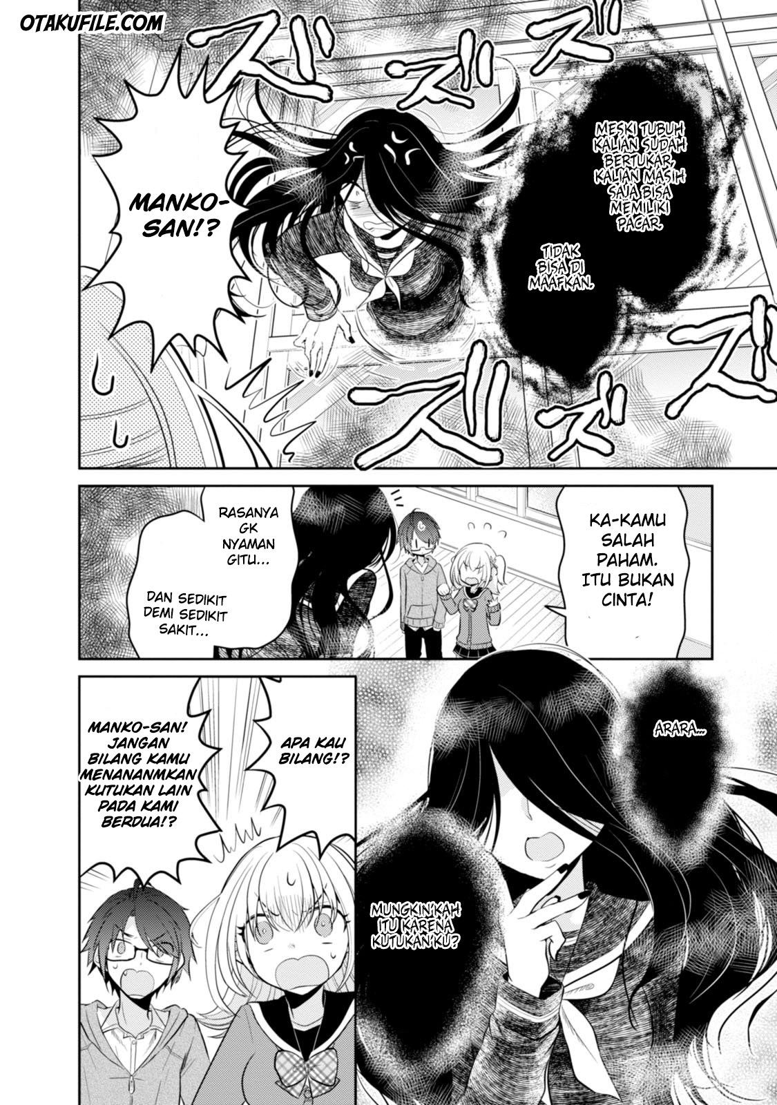 Ore ga Fujoshi de Aitsu ga Yuri-ota de Chapter 08 Gambar 7