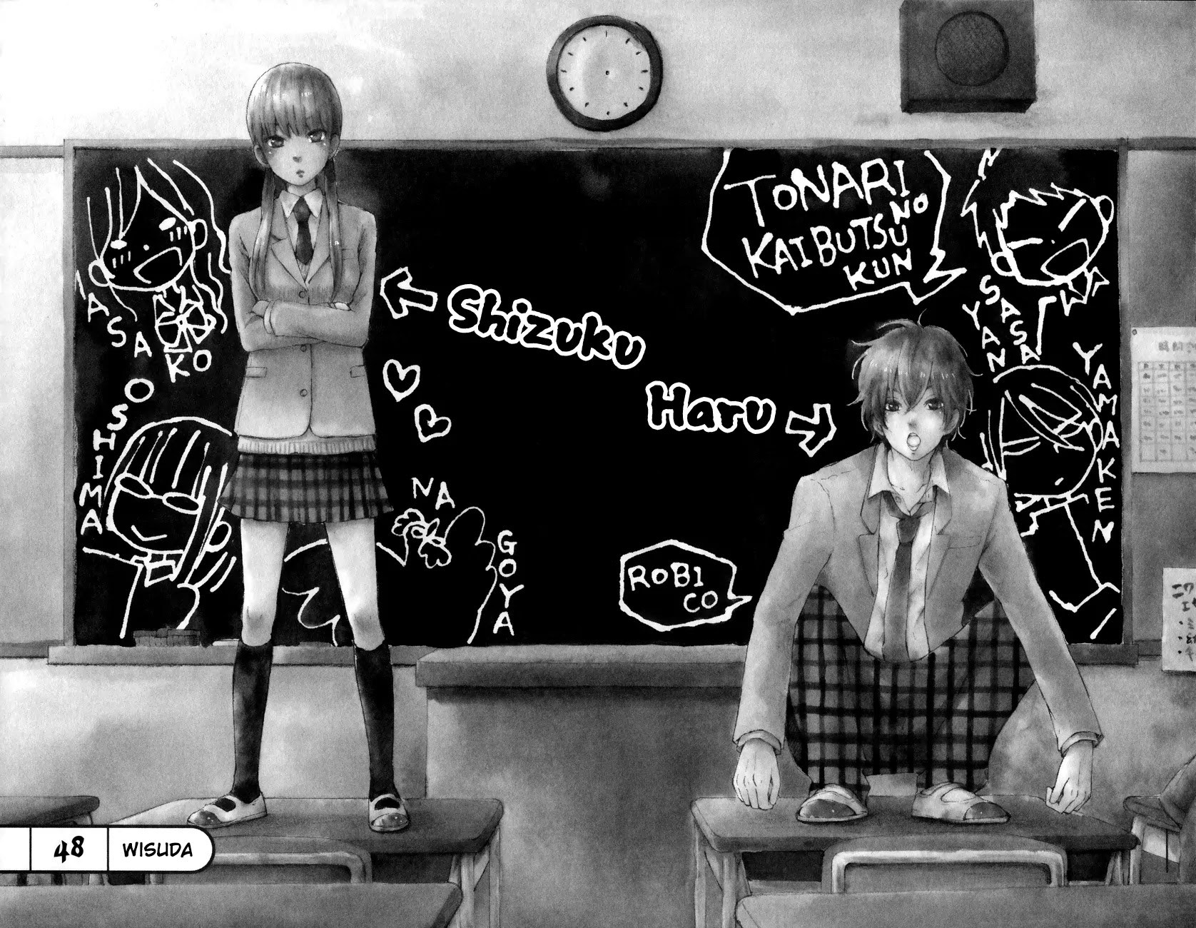 Tonari no Kaibutsu-kun Chapter 48 Gambar 3