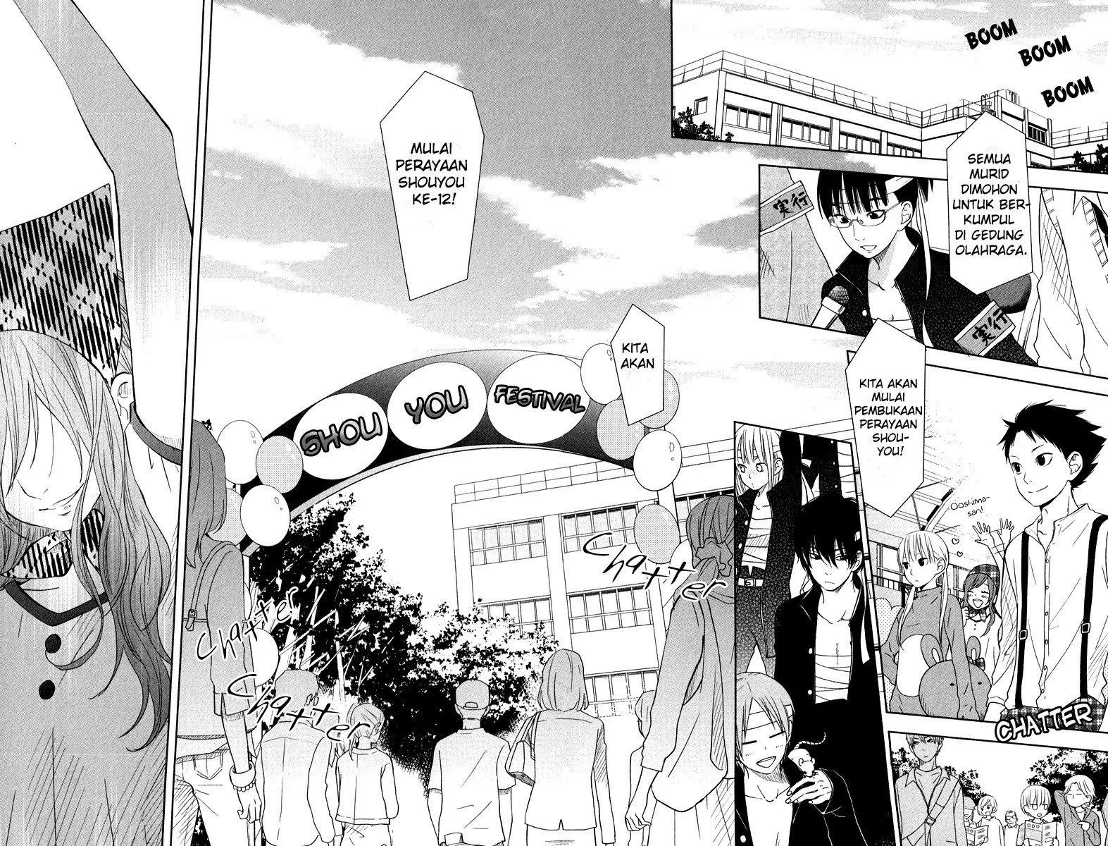 Tonari no Kaibutsu-kun Chapter 38 Gambar 11