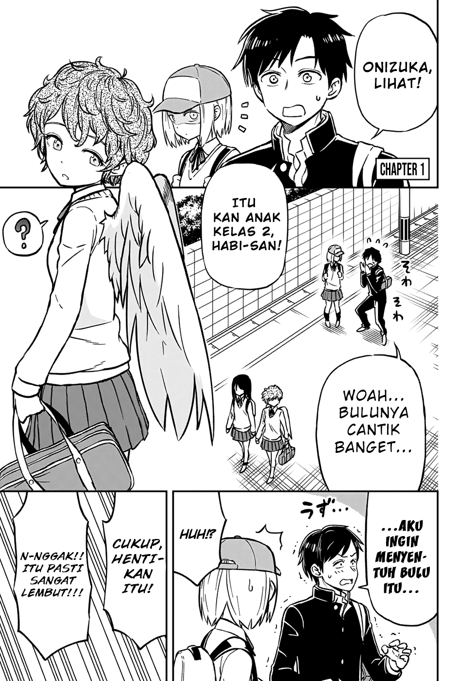 Baca Komik Onizuka-chan and Sawarida-kun Chapter 01 Gambar 1