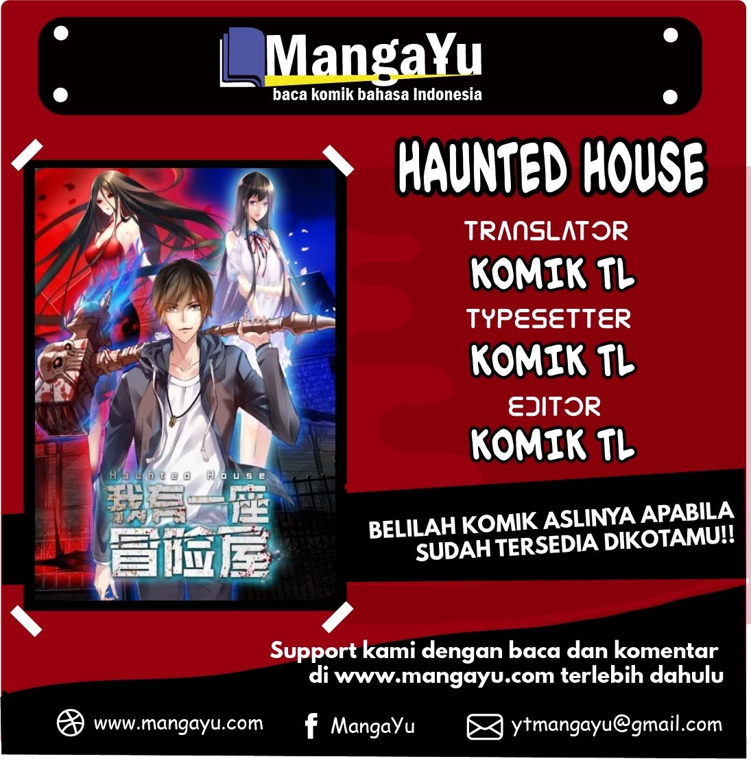 Baca Komik Haunted House Chapter 01 Gambar 1