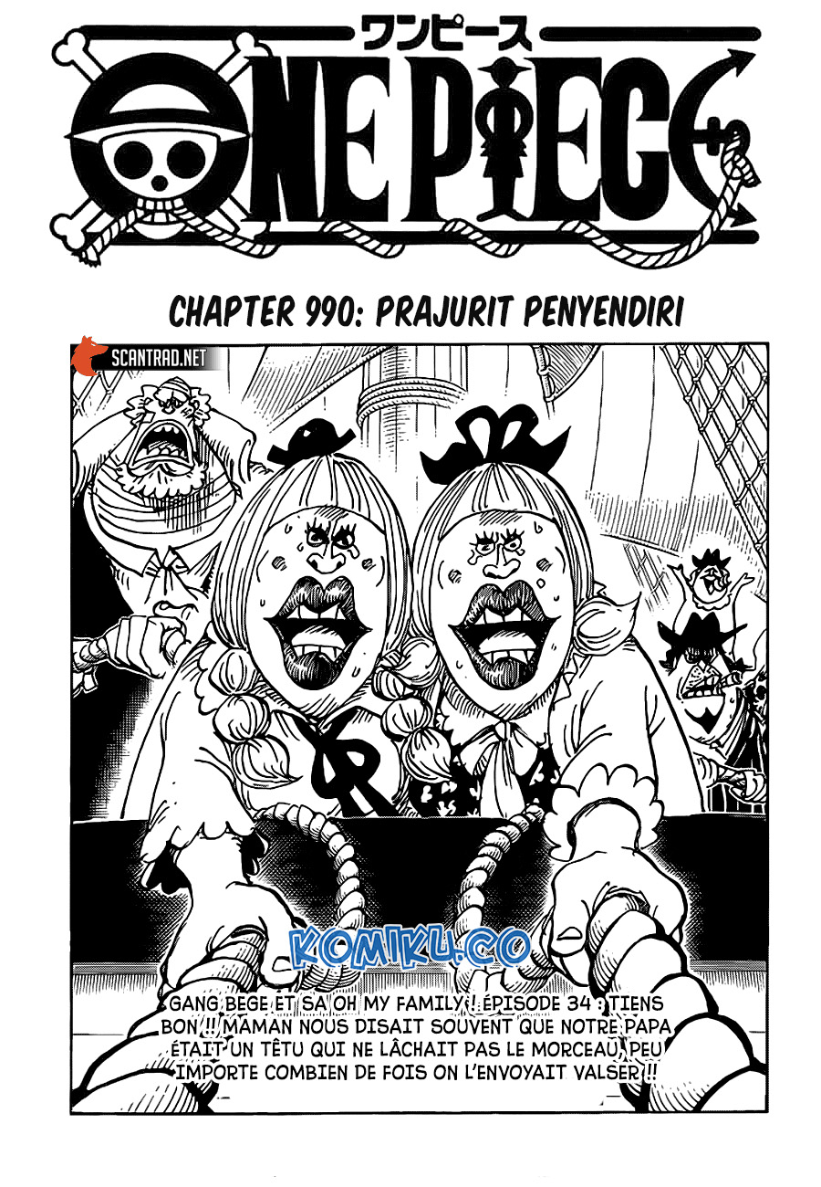 Baca Manga One Piece Chapter 990 Gambar 2