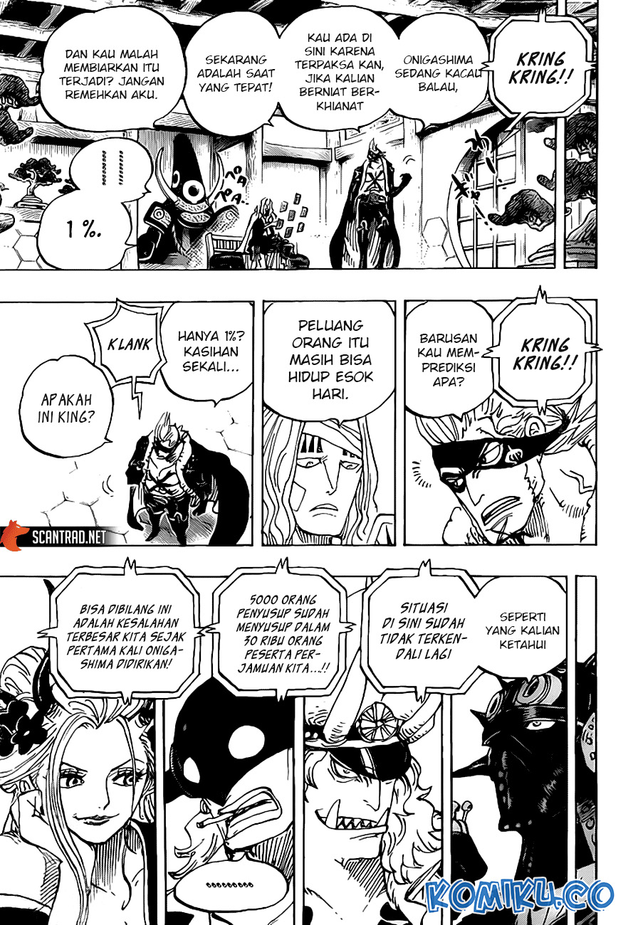 One Piece Chapter 990 Gambar 8