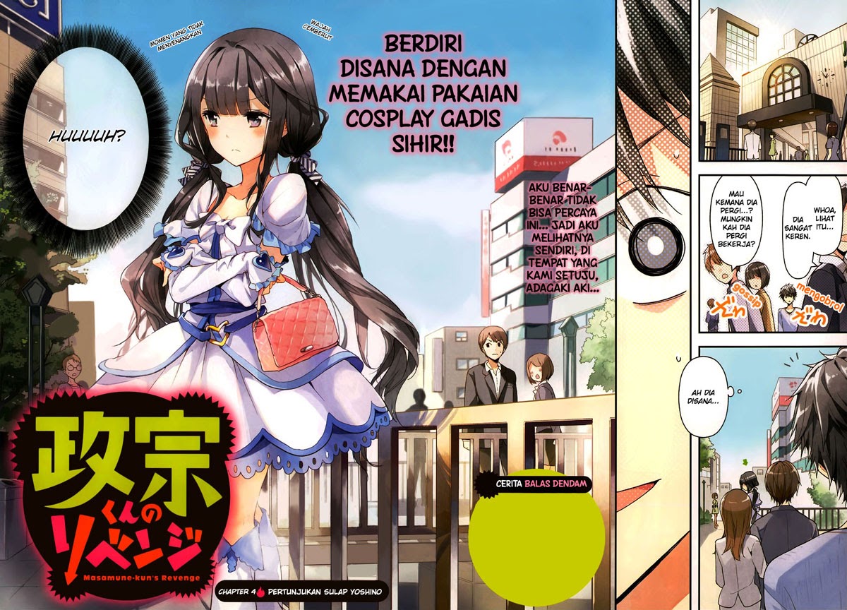 Masamune-kun no Revenge Chapter 04 Gambar 4