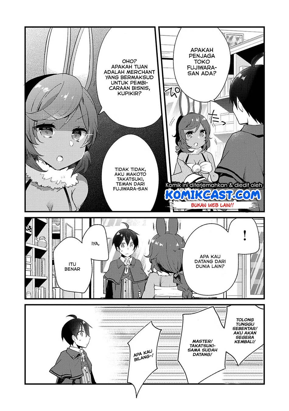 Shinja Zero no Megami-sama to Hajimeru Isekai Kouryaku Chapter 3.1 Gambar 3
