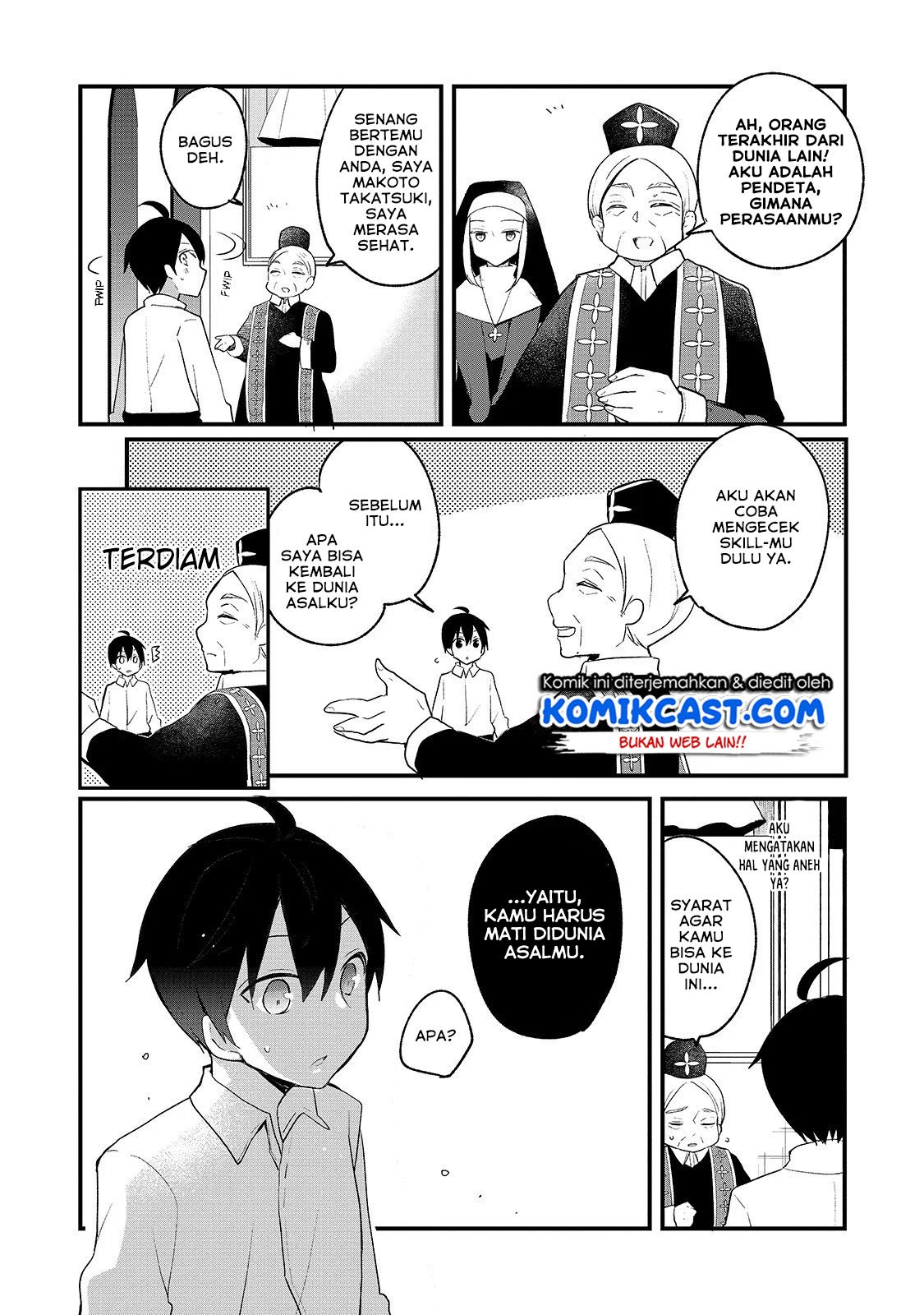 Shinja Zero no Megami-sama to Hajimeru Isekai Kouryaku Chapter 1 Gambar 13