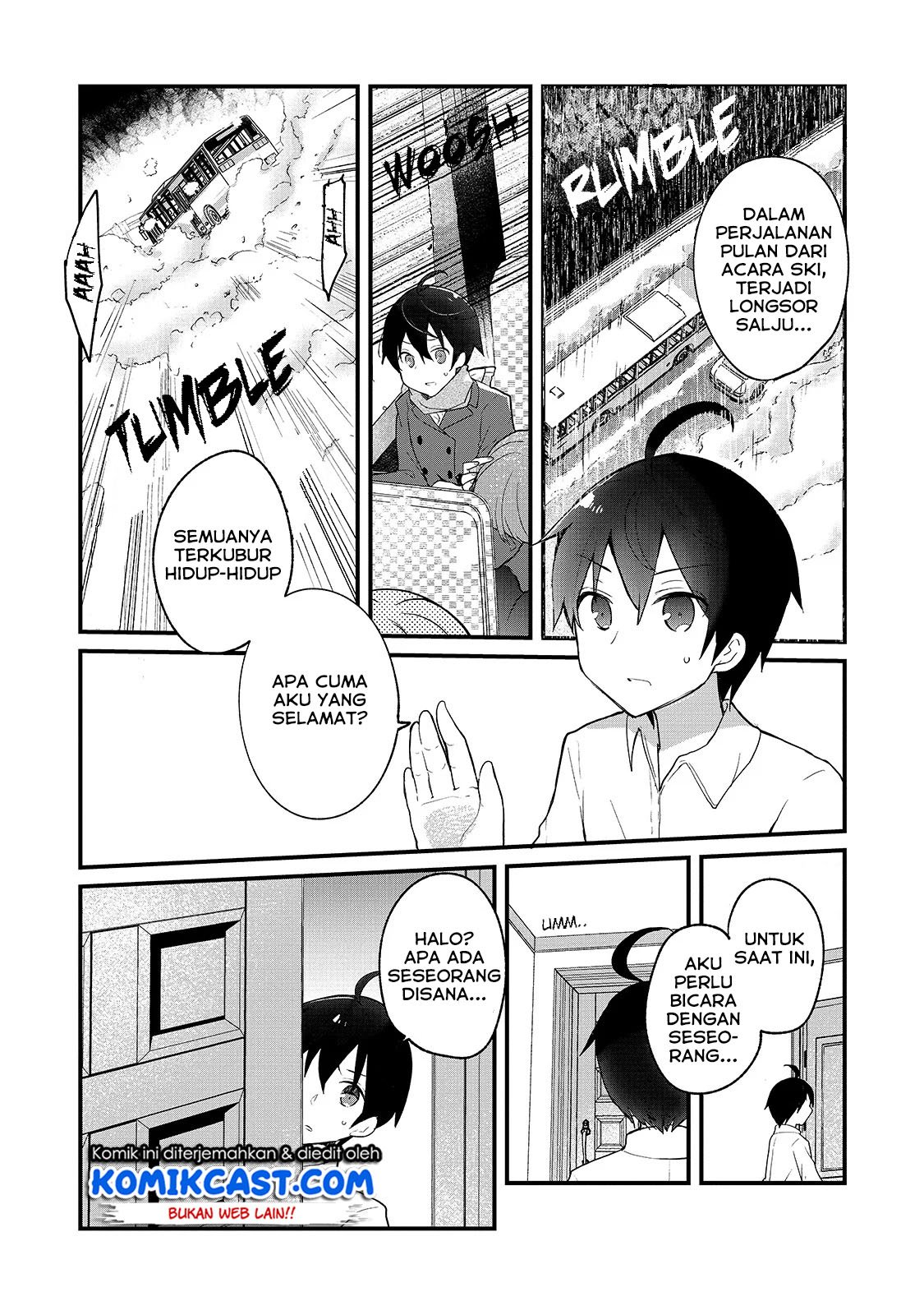 Shinja Zero no Megami-sama to Hajimeru Isekai Kouryaku Chapter 1 Gambar 7