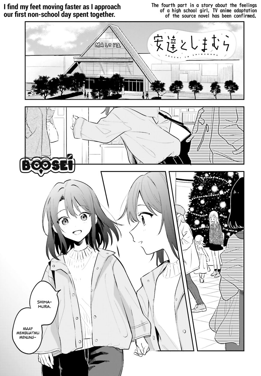 Baca  Adachi to Shimamura (YUZUHARA Moke) Chapter 5 Gambar 2