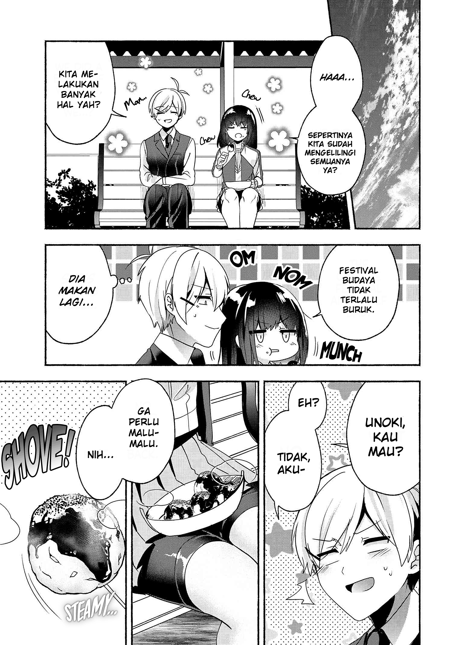 Pashiri na Boku to Koisuru Banchou-san Chapter 58 Gambar 10