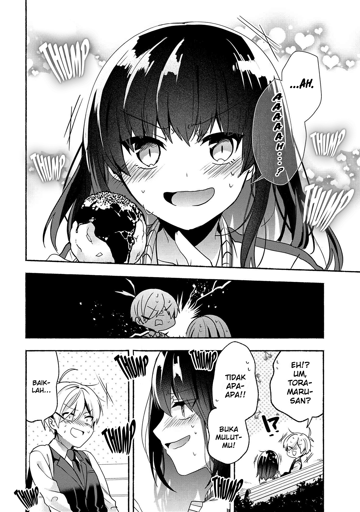 Pashiri na Boku to Koisuru Banchou-san Chapter 58 Gambar 11