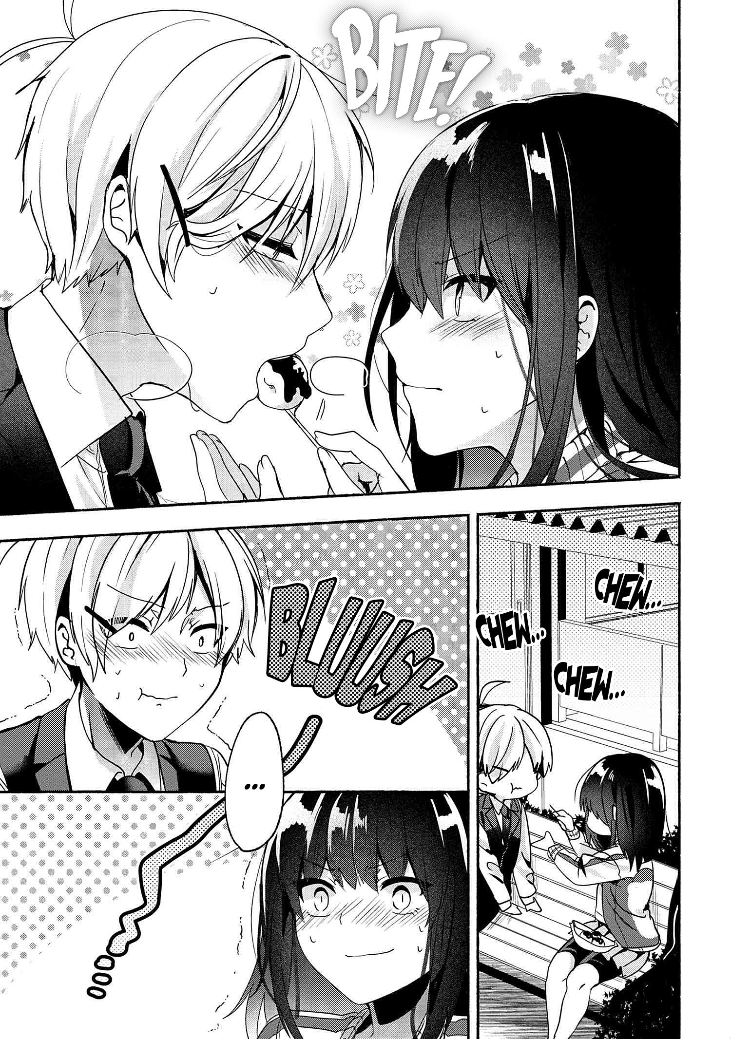 Pashiri na Boku to Koisuru Banchou-san Chapter 58 Gambar 12