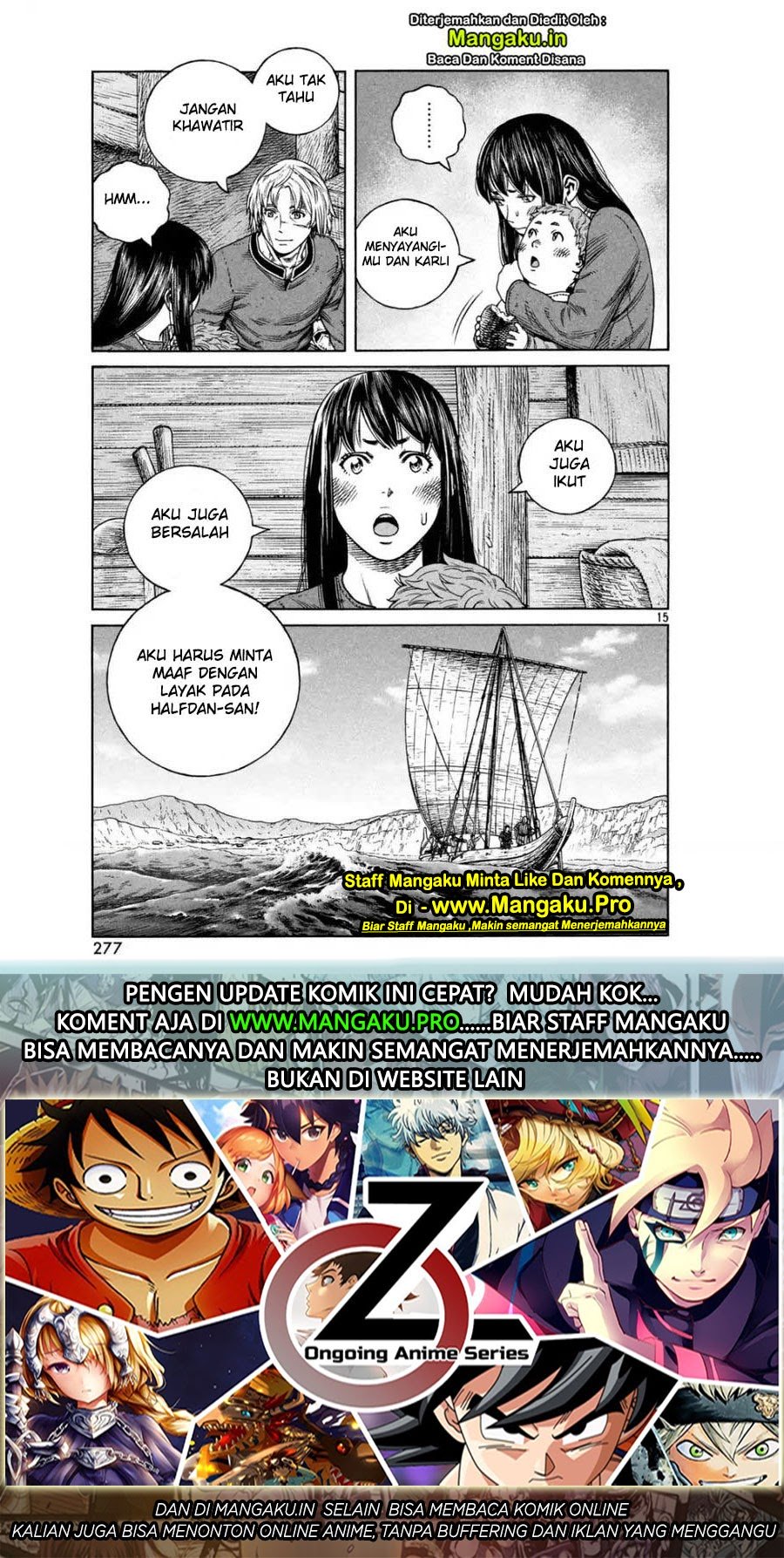 Vinland Saga Chapter 166.1 Gambar 16