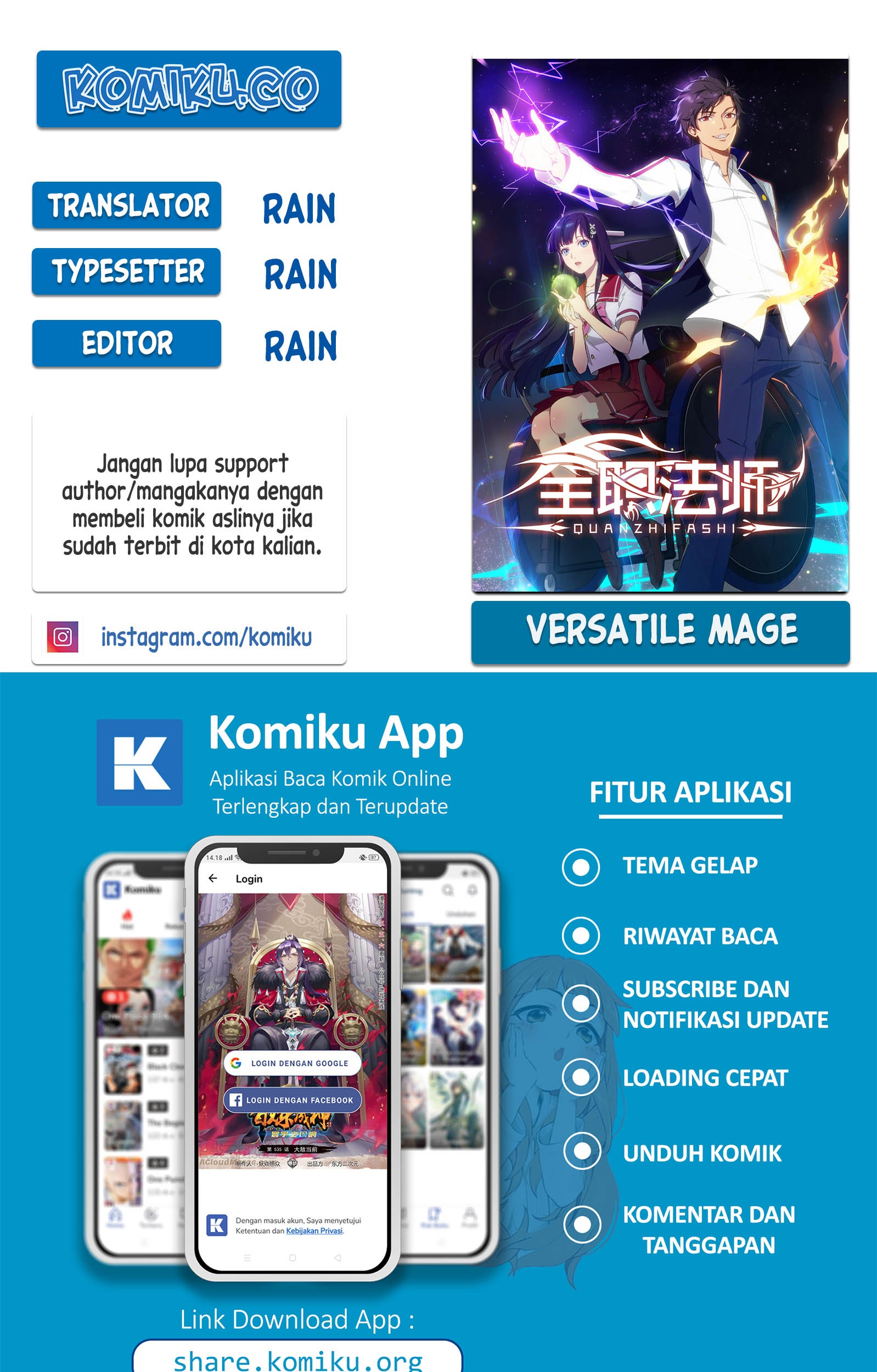 Baca Komik Versatile Mage Chapter 344 Gambar 1