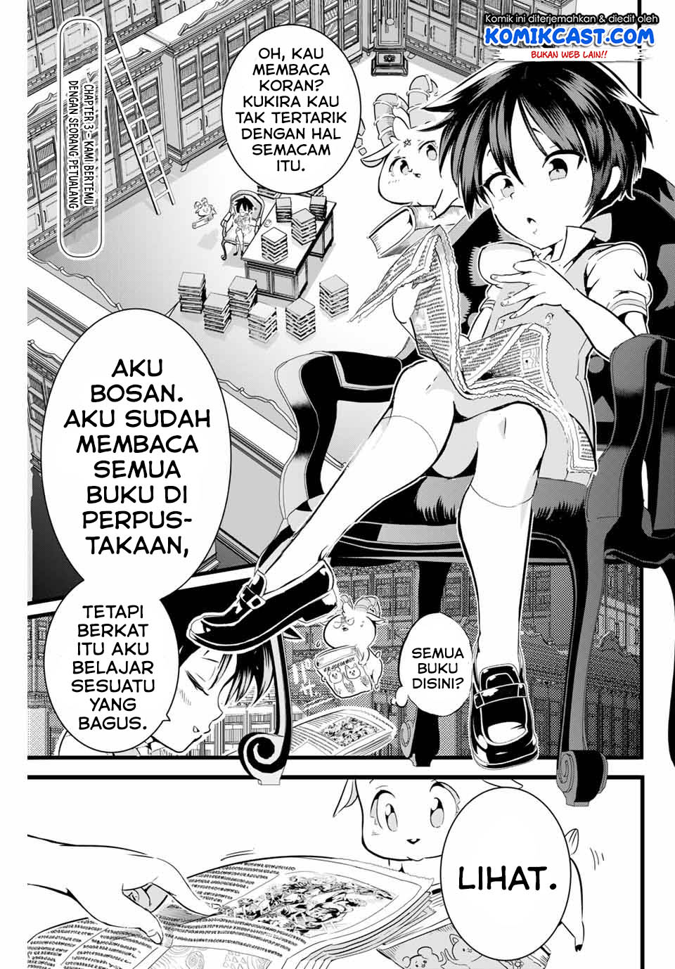 Baca Tensei Shitara dai Nana Ouji dattanode, Kimamani Majutsu o Kiwamemasu Chapter 3 Gambar 2