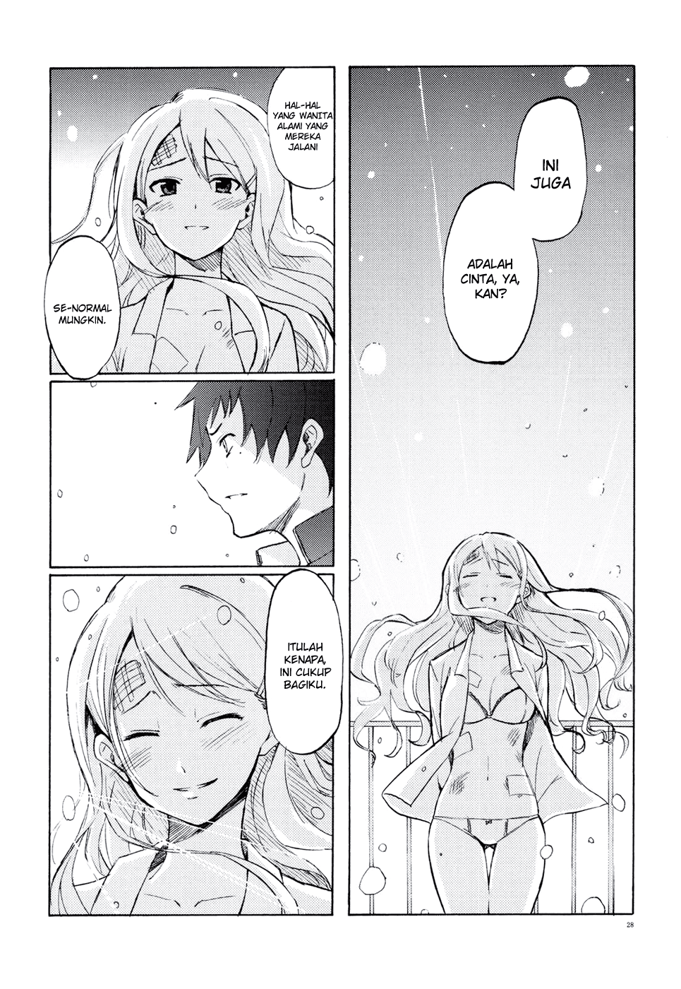 Semete, Ano Yuki no You ni Chapter 01 Gambar 27