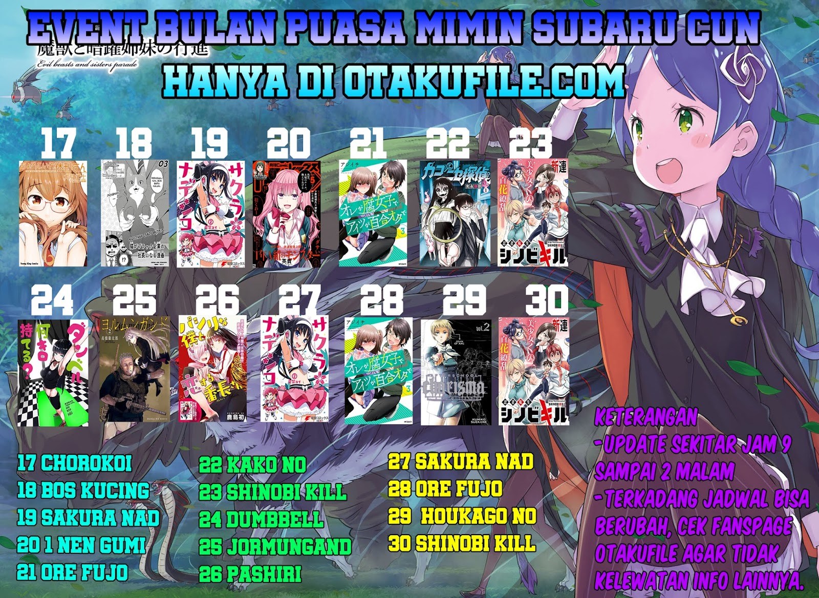 Chorokoi zo! Kyuukan-san Chapter 06 Gambar 28
