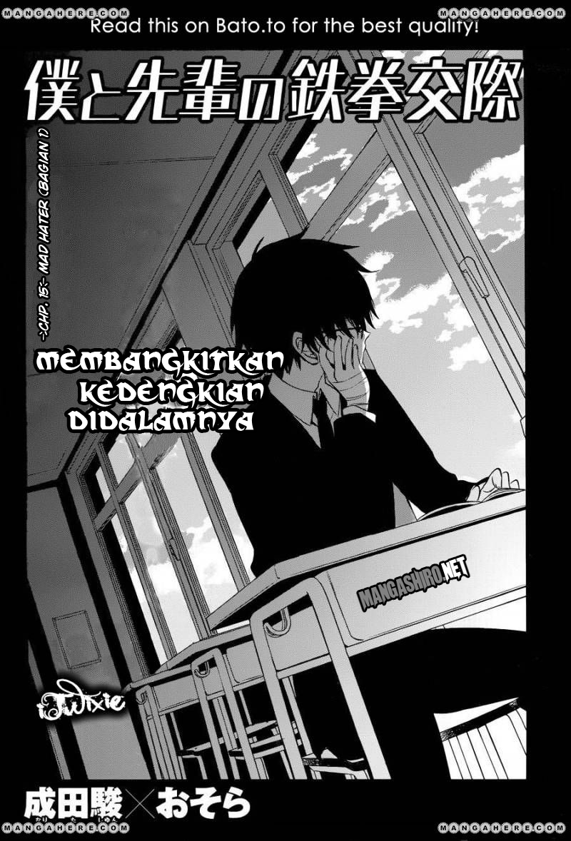 Baca Boku to Senpai no Tekken Kousai Chapter 15 Gambar 2