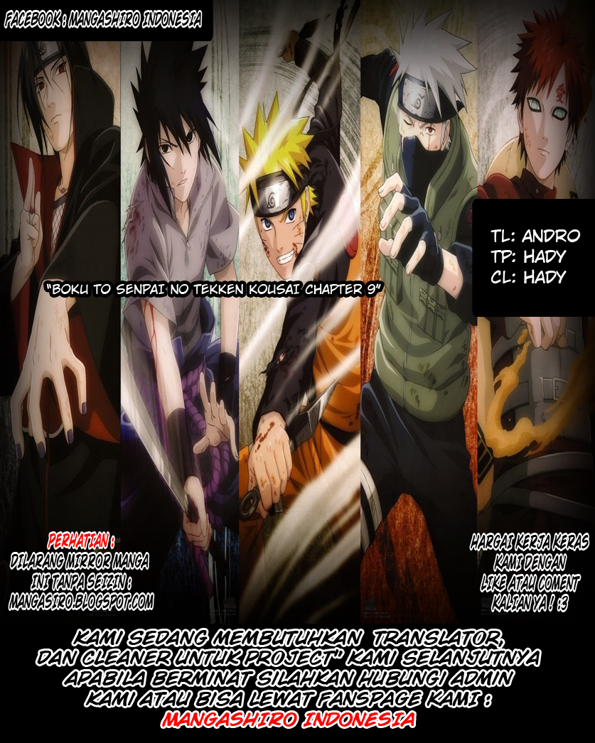 Baca Komik Boku to Senpai no Tekken Kousai Chapter 09 Gambar 1