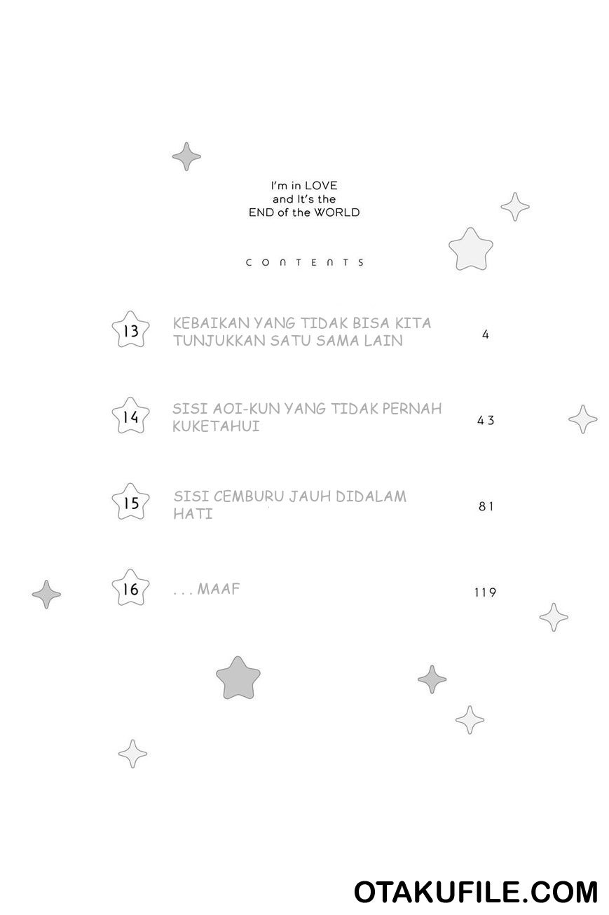 Chikyuu no Owari wa Koi no Hajimari Chapter 13 Gambar 3