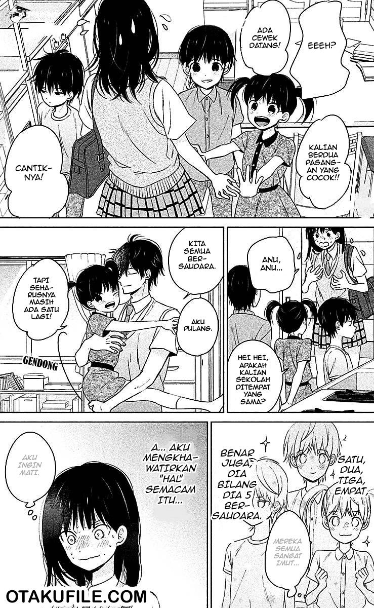 Chikyuu no Owari wa Koi no Hajimari Chapter 09 Gambar 14