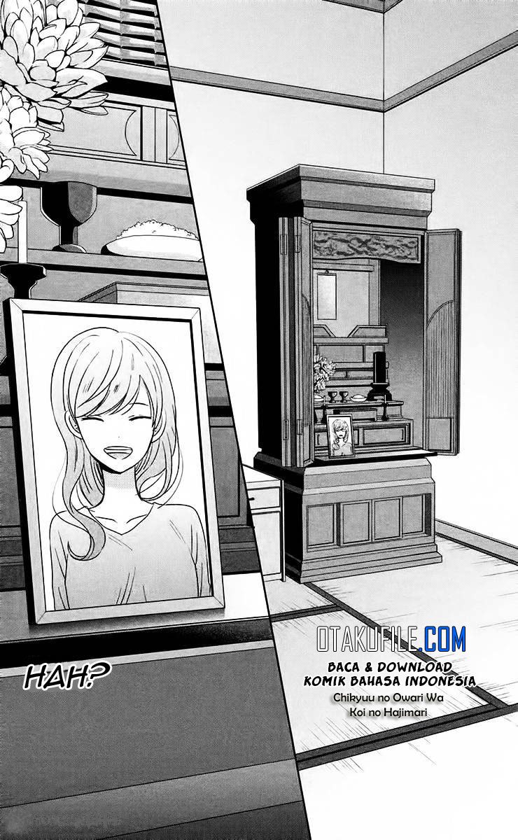 Chikyuu no Owari wa Koi no Hajimari Chapter 09 Gambar 19