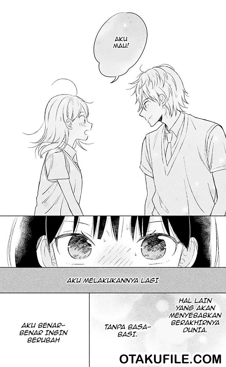 Chikyuu no Owari wa Koi no Hajimari Chapter 08 Gambar 39