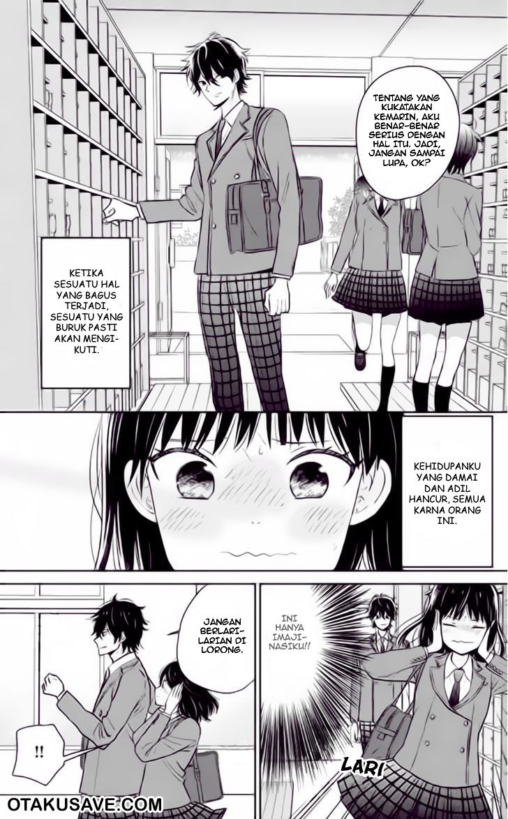Baca  Chikyuu no Owari wa Koi no Hajimari Chapter 02 Gambar 2