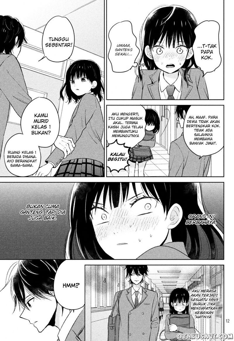 Chikyuu no Owari wa Koi no Hajimari Chapter 01 Gambar 12