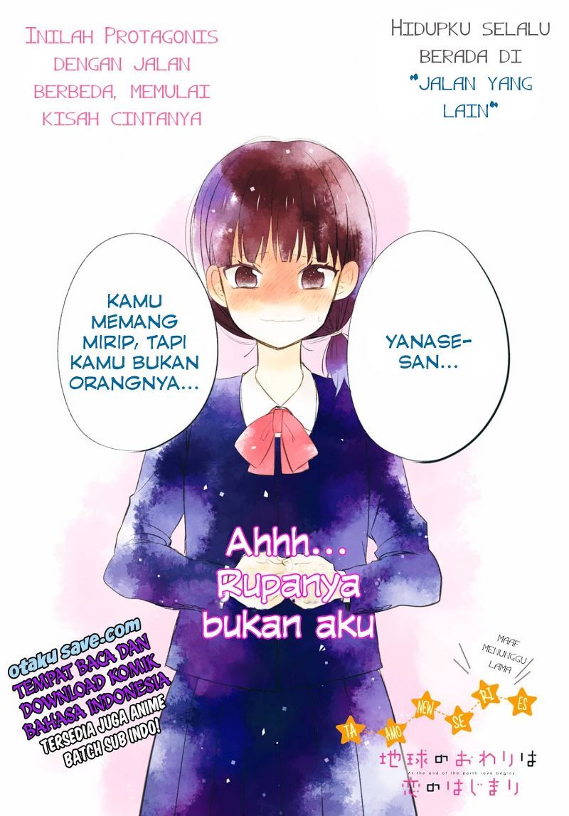 Baca  Chikyuu no Owari wa Koi no Hajimari Chapter 01 Gambar 2