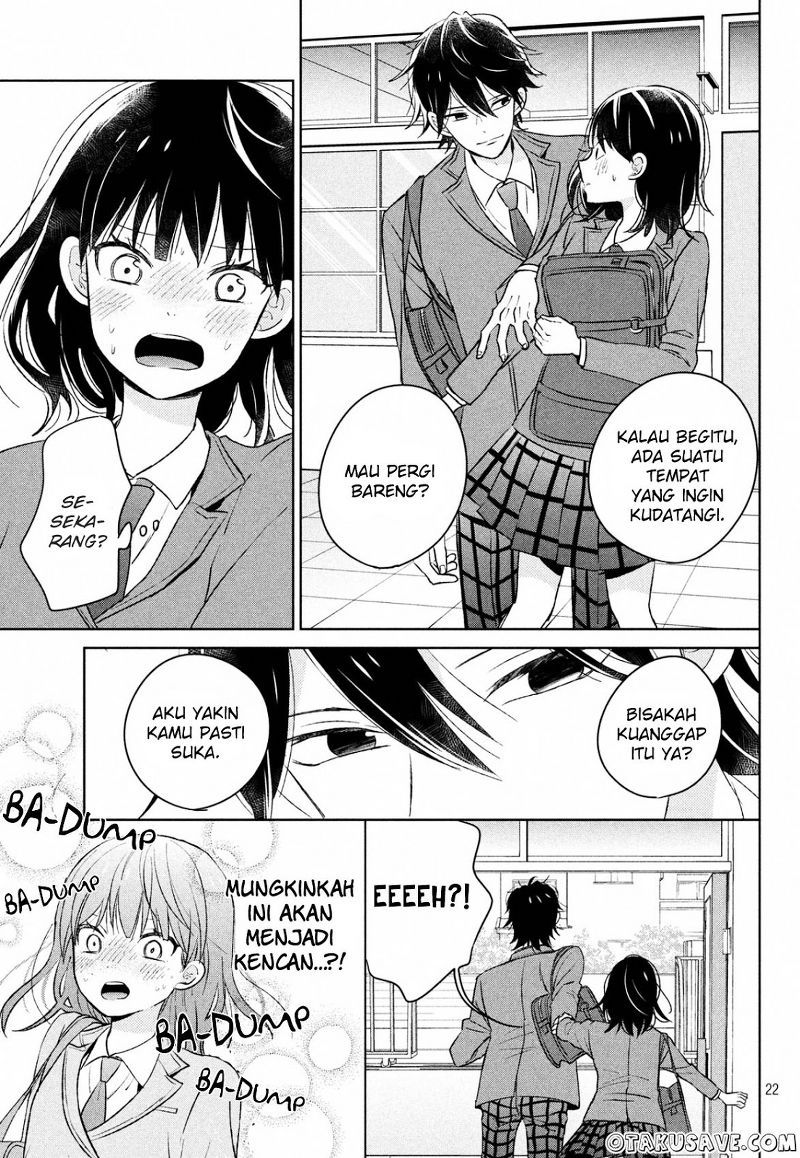 Chikyuu no Owari wa Koi no Hajimari Chapter 01 Gambar 22