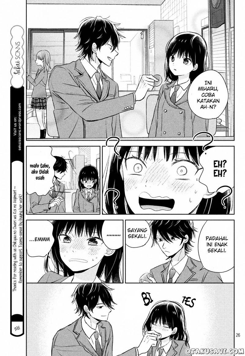Chikyuu no Owari wa Koi no Hajimari Chapter 01 Gambar 26