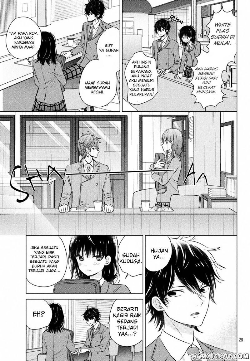 Chikyuu no Owari wa Koi no Hajimari Chapter 01 Gambar 28